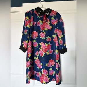 Sister Jane Blue Floral Mini Dress